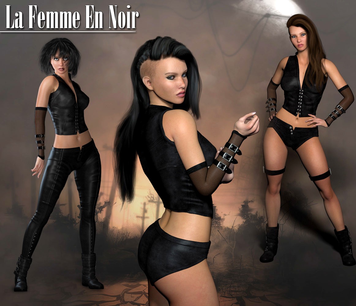 La Femme En Noir