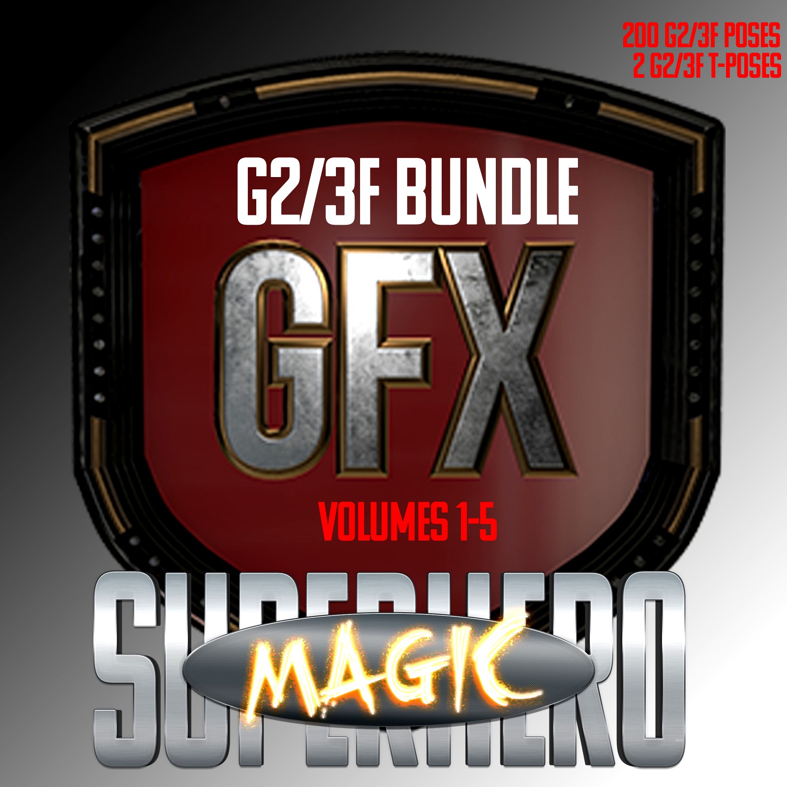 SuperHero Magic Bundle for G2F and G3F