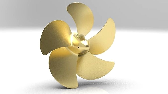 NURBS 5 BLADE PROPELLER OF AZIPOD