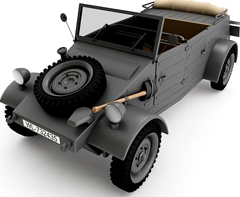 Kubelwagen 3D Model