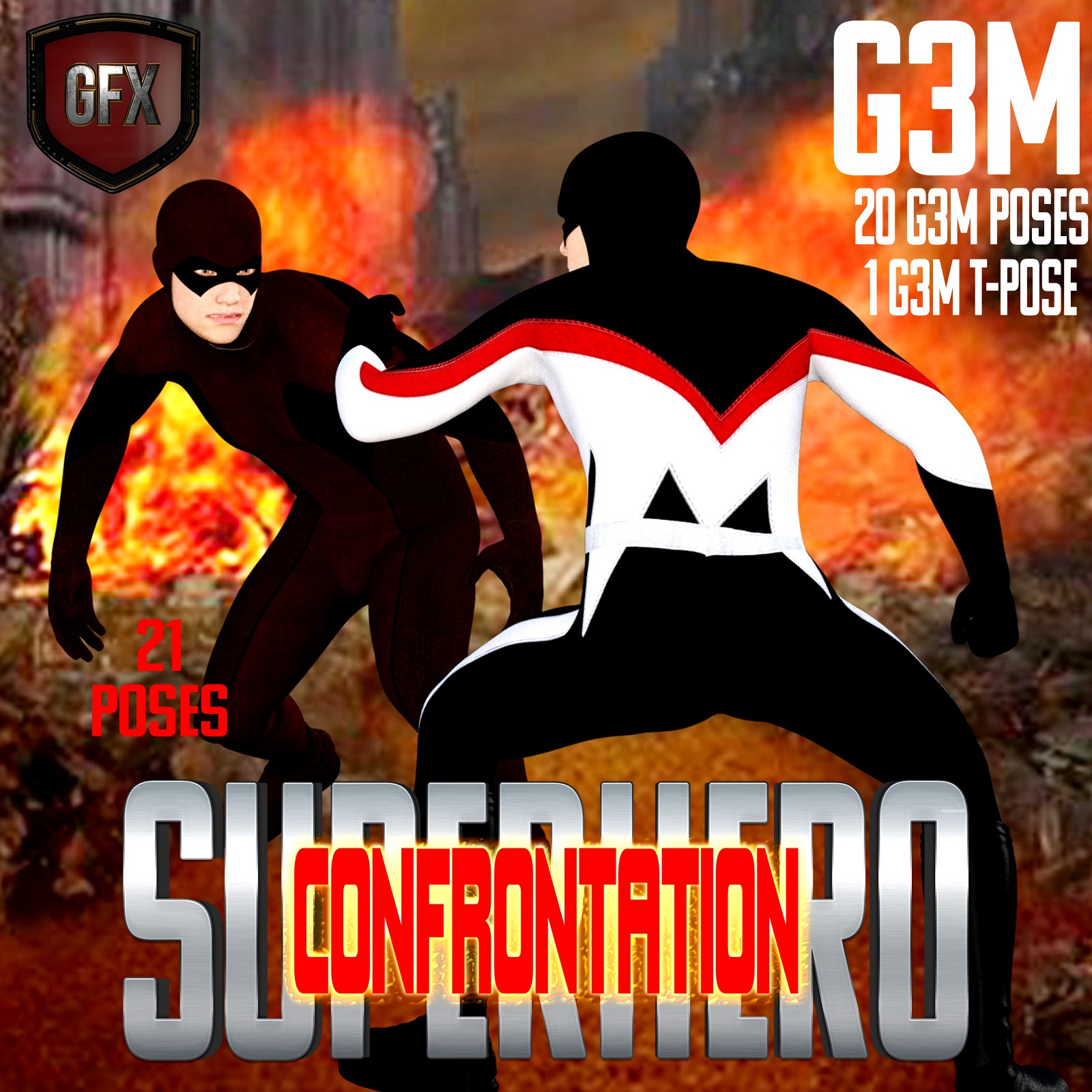 SuperHero Confrontation for G3M Volume 1