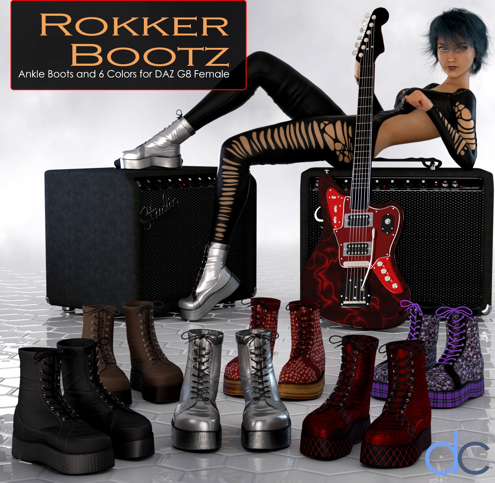 DC-RokkerBootz for G8 Female