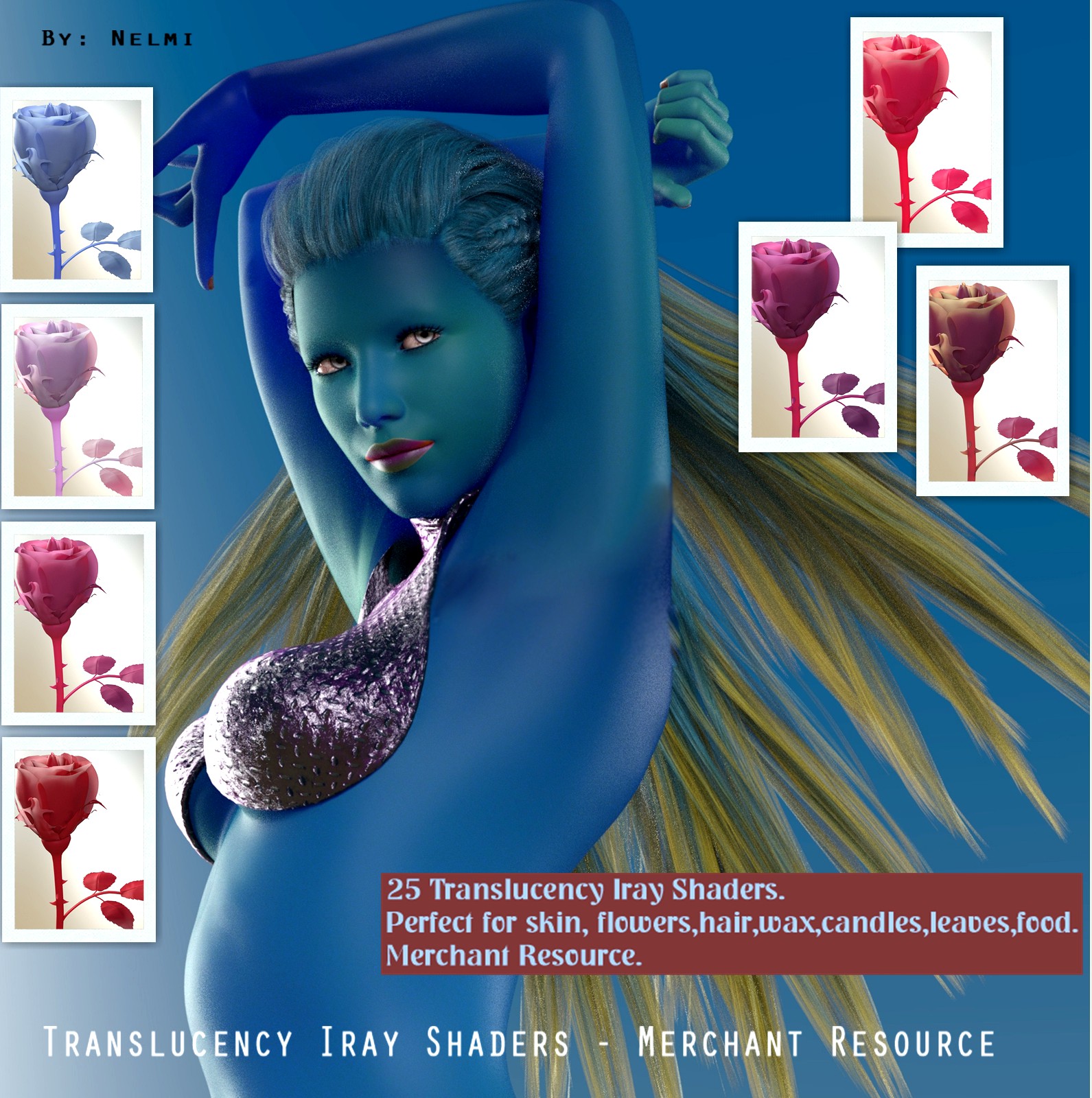 Translucency Iray Shaders - MR