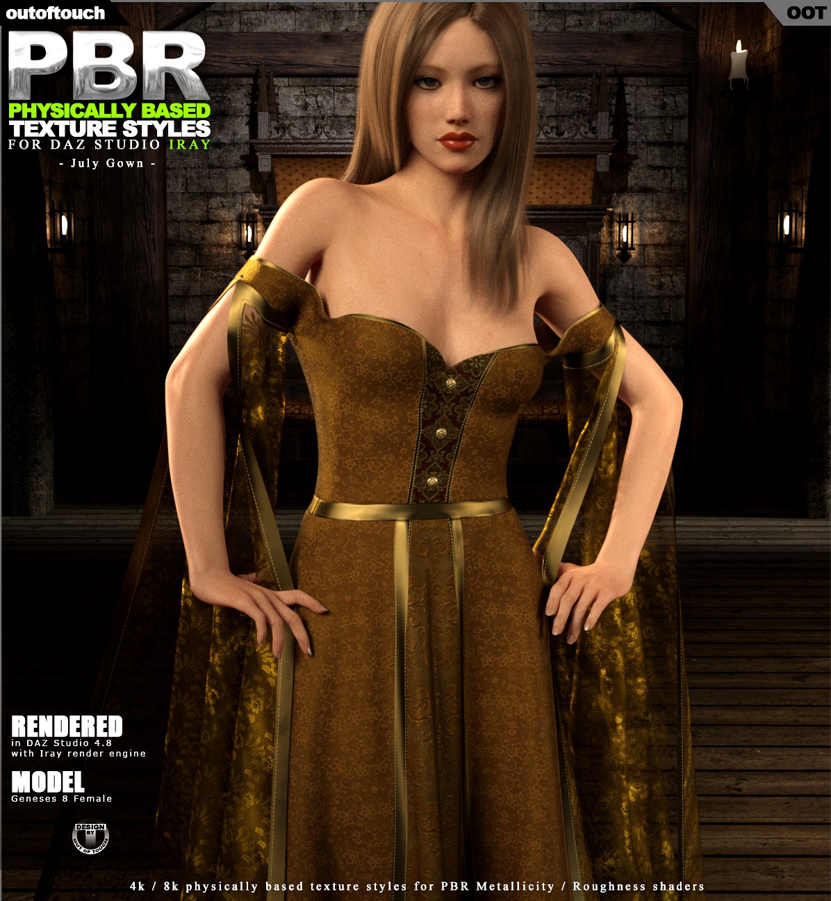 OOT PBR Texture Styles for July Gown