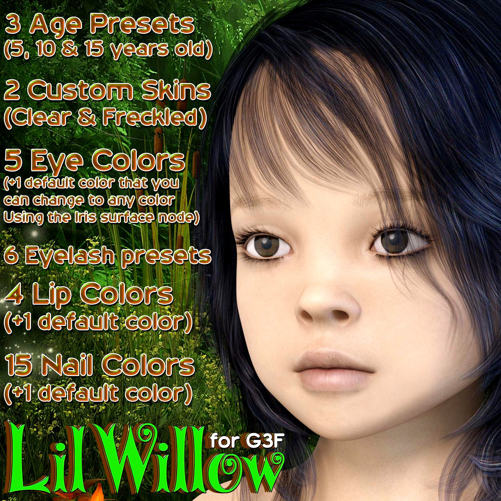 Lil Willow for G3F