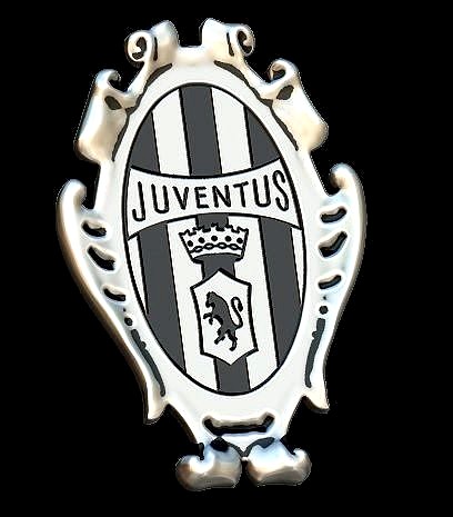 Juventus vintage silver pendant  | 3D