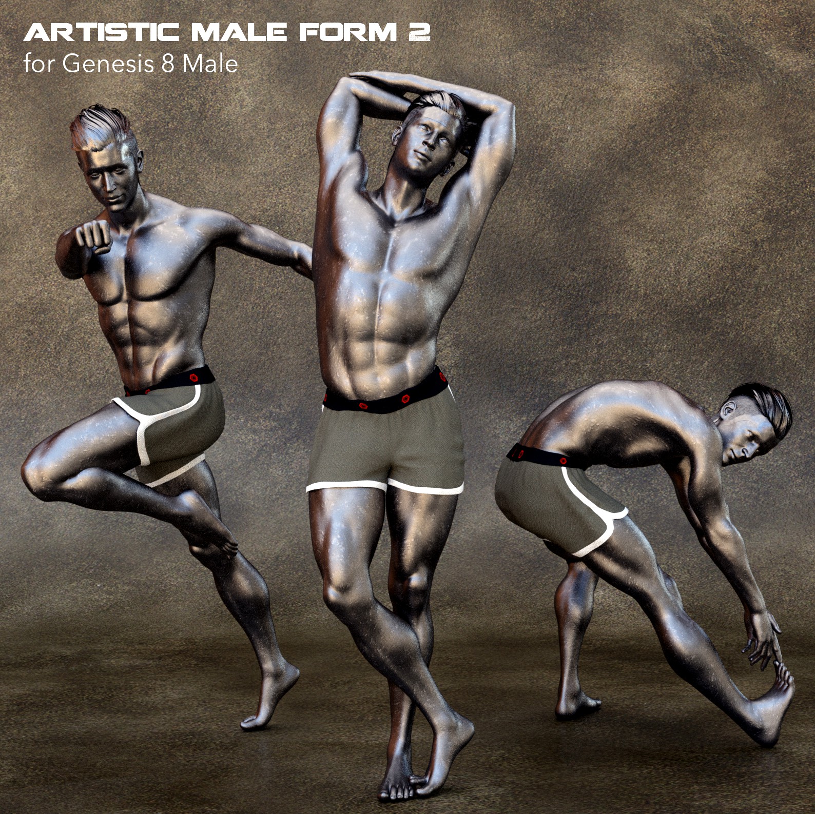 Artistic Male Form 2 for Genesis 8 Male