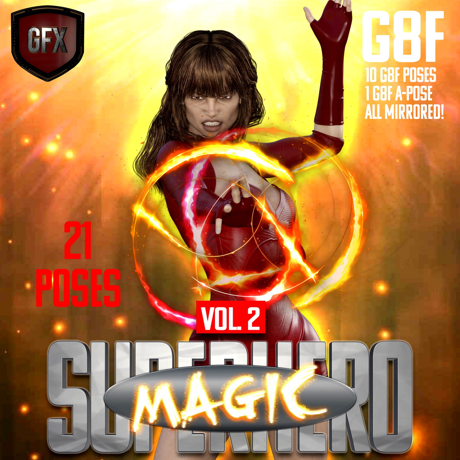 SuperHero Magic for G8F Volume 2