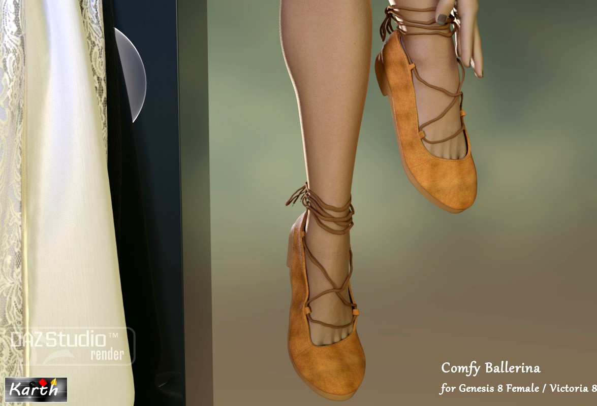Comfy Ballerina for Genesis 8 Female
