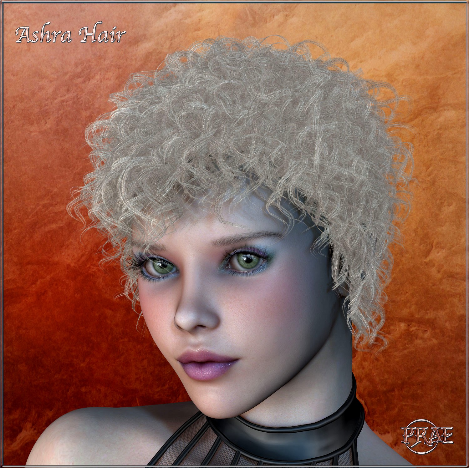 Prae Ashra Hair For V4 Poser