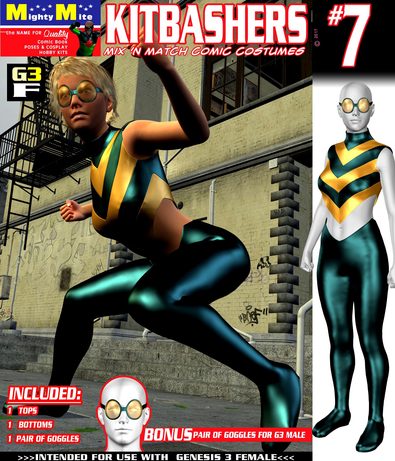 Kitbashers 007 MMG3F