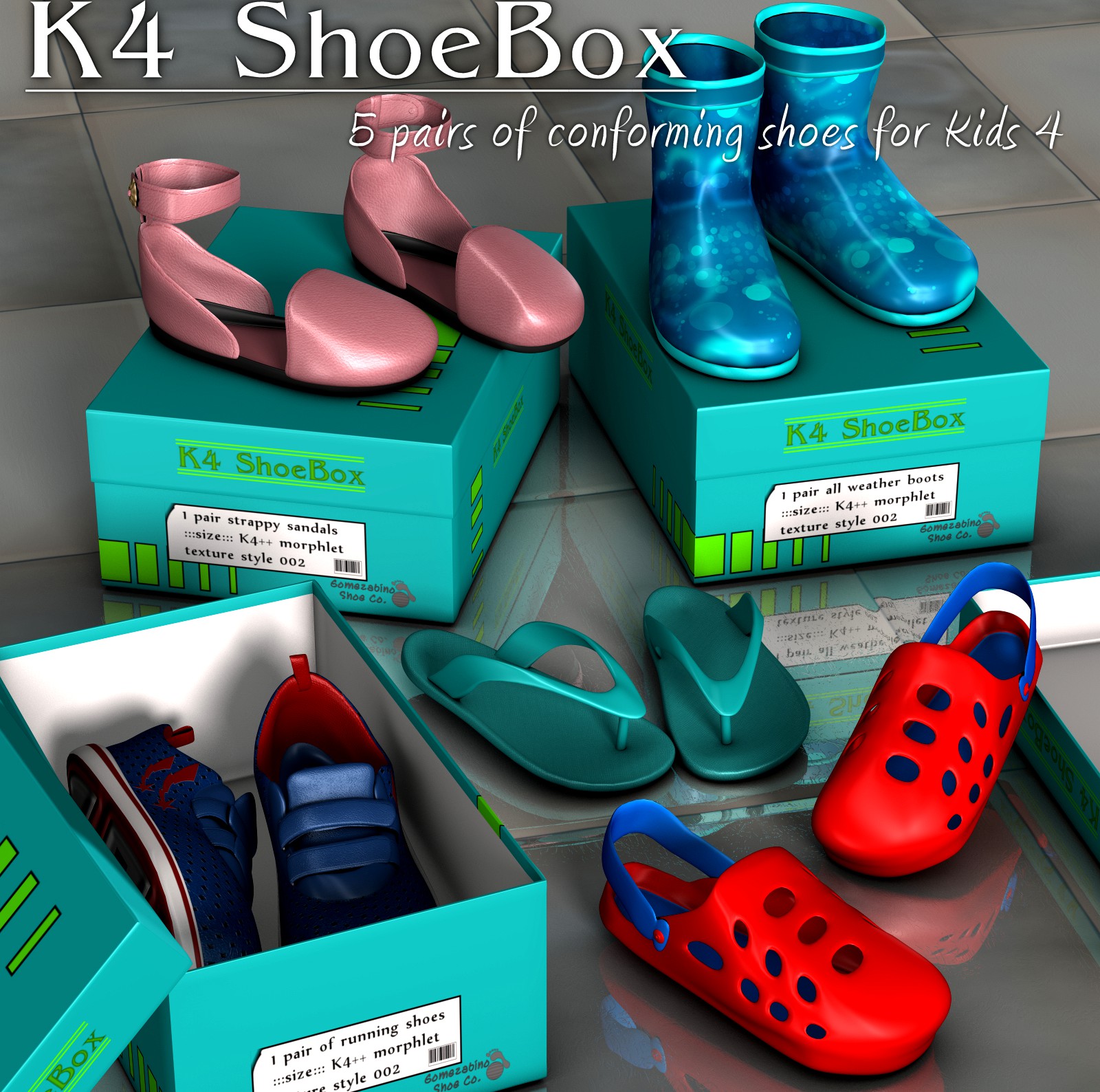 K4 ShoeBox K4_Poser