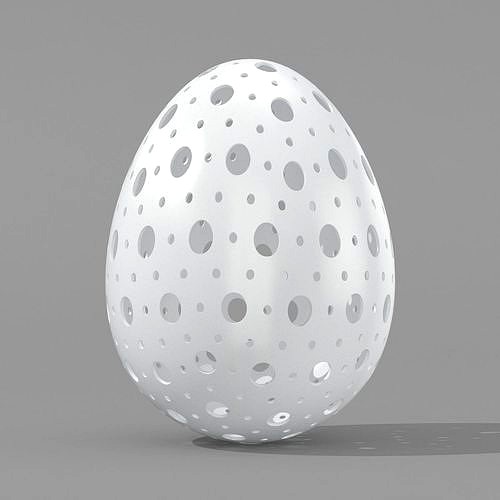 Egg Sculpture N003 | 3D