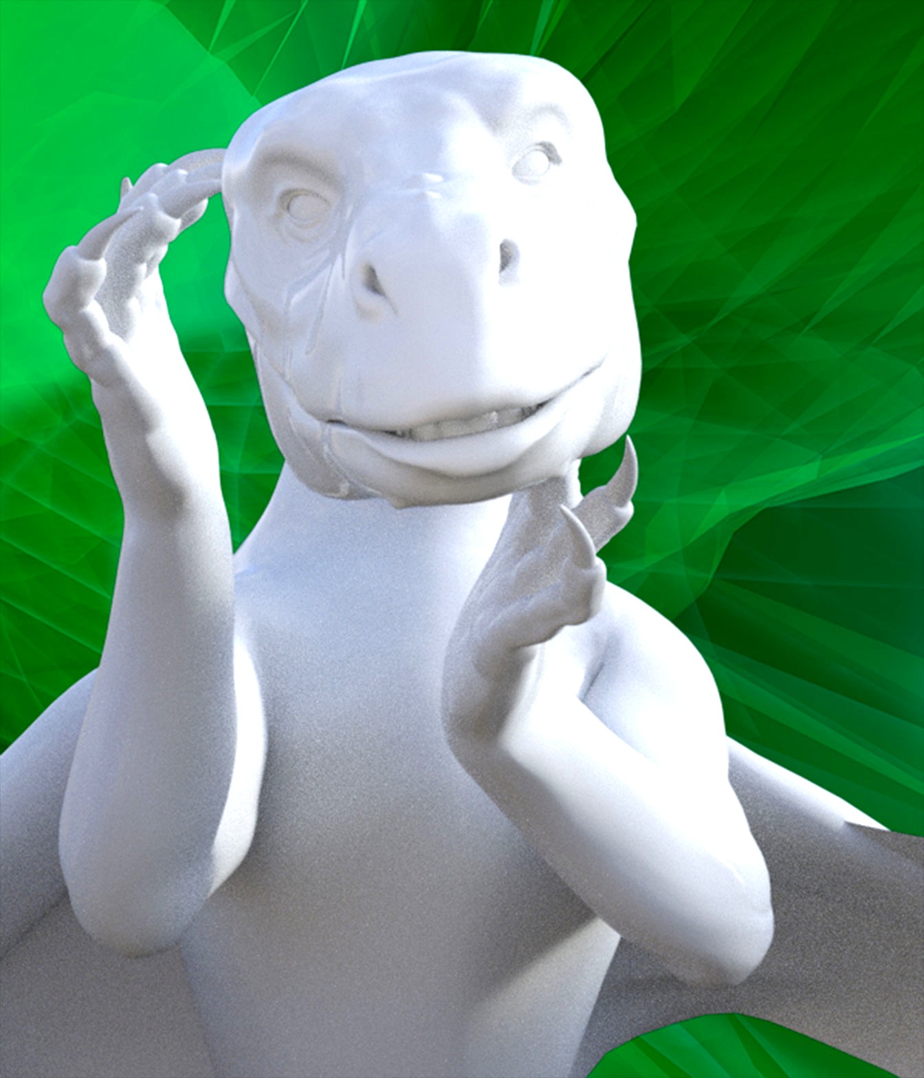 Chopped Head for DAZ Dragon 3
