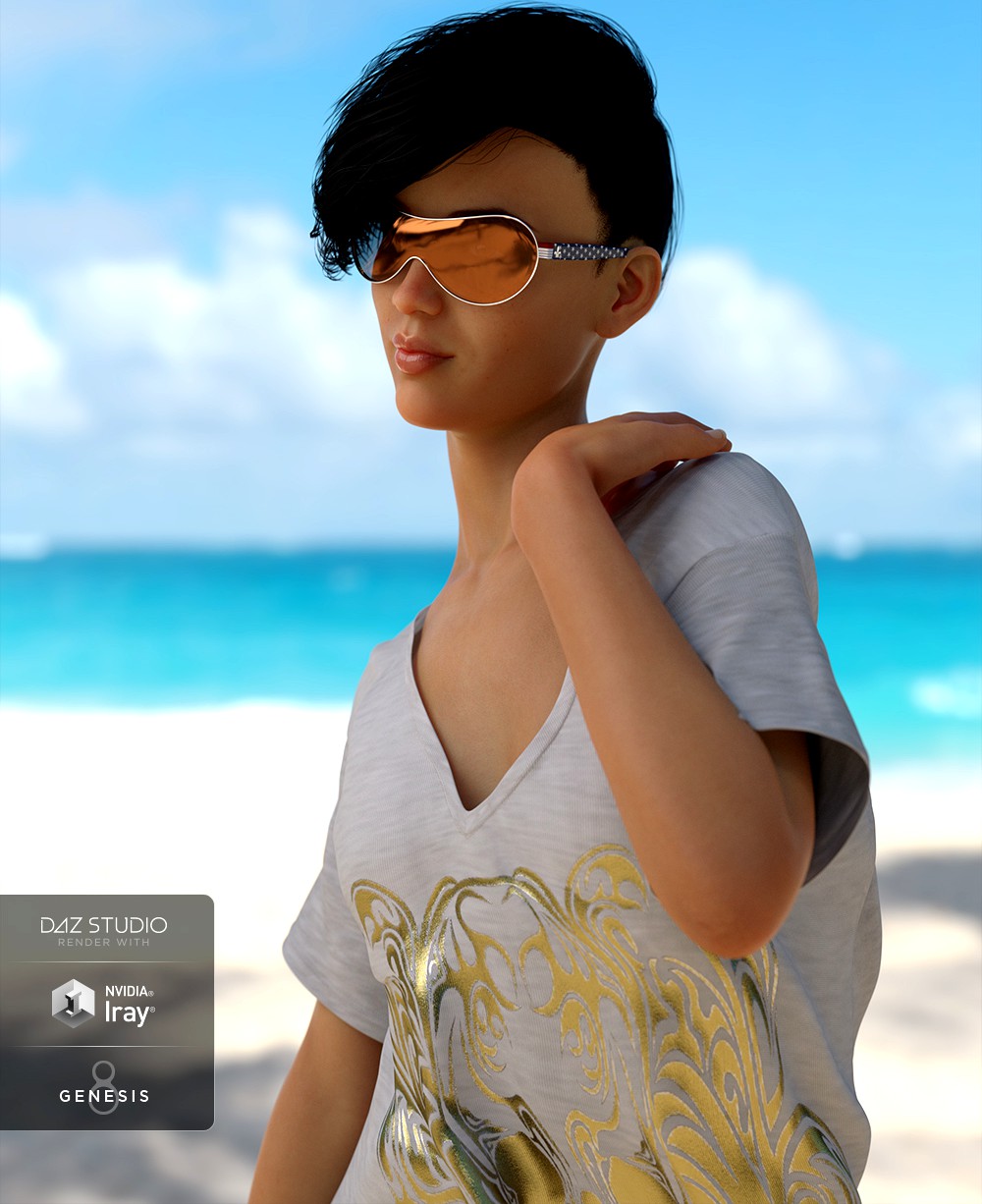 Trendy Glasses for Genesis 3 and 8 Males and Females