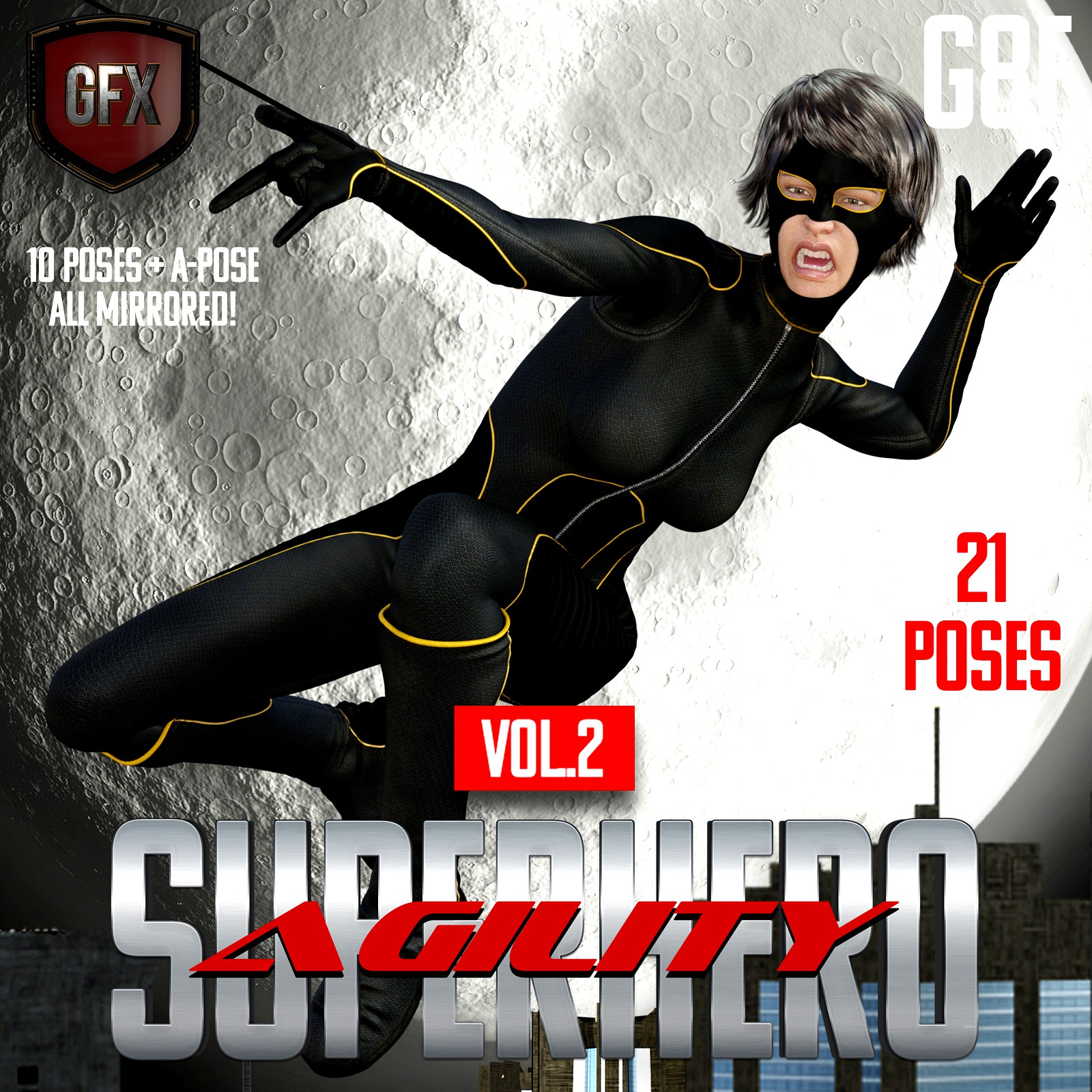 SuperHero Agility for G8F Volume 2