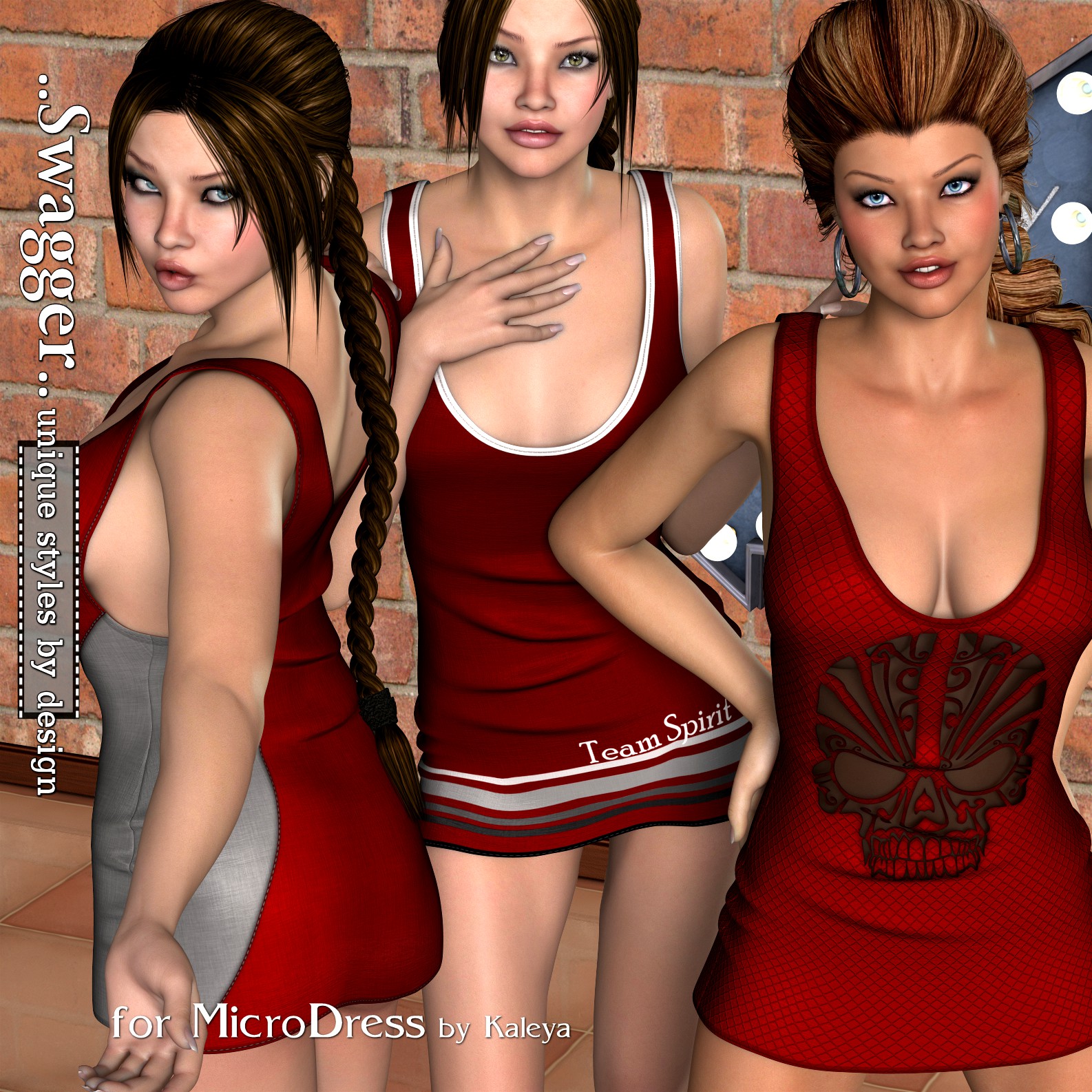 Swagger for Micro Dress V4_Poser