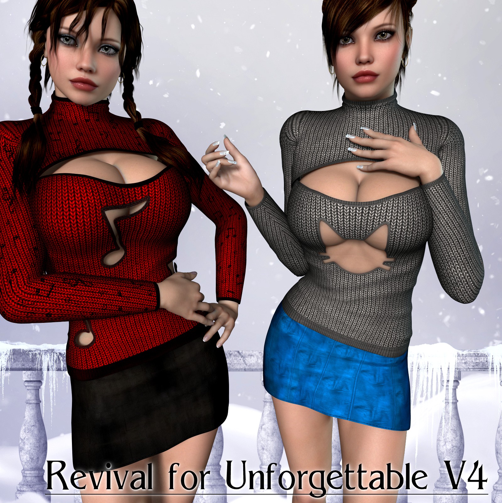 Revival for Unforgettable V4_Poser