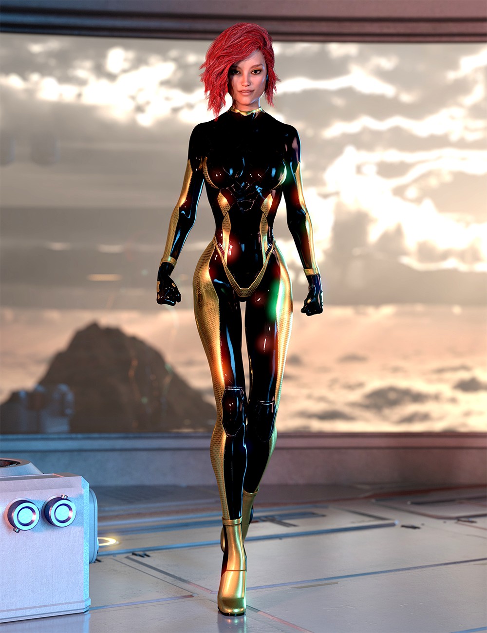 Material ADD ON for Alion Suit G8F DAZ STUDIO Iray