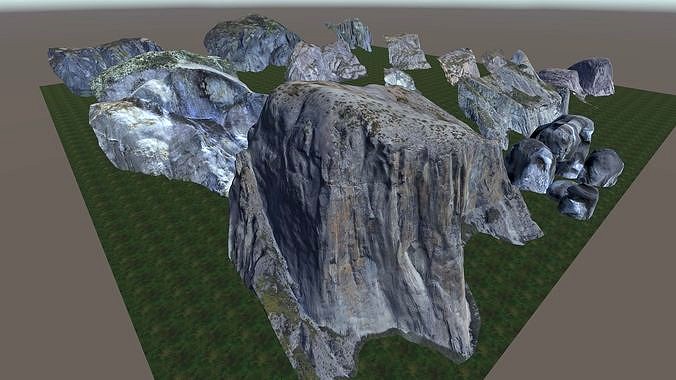 Detailed Mountains for Unity and Unreal