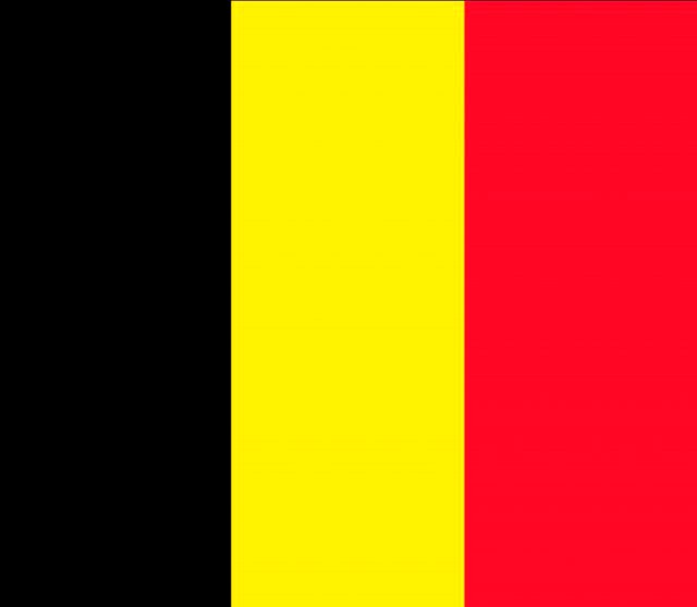 Belgium flag 3D Model