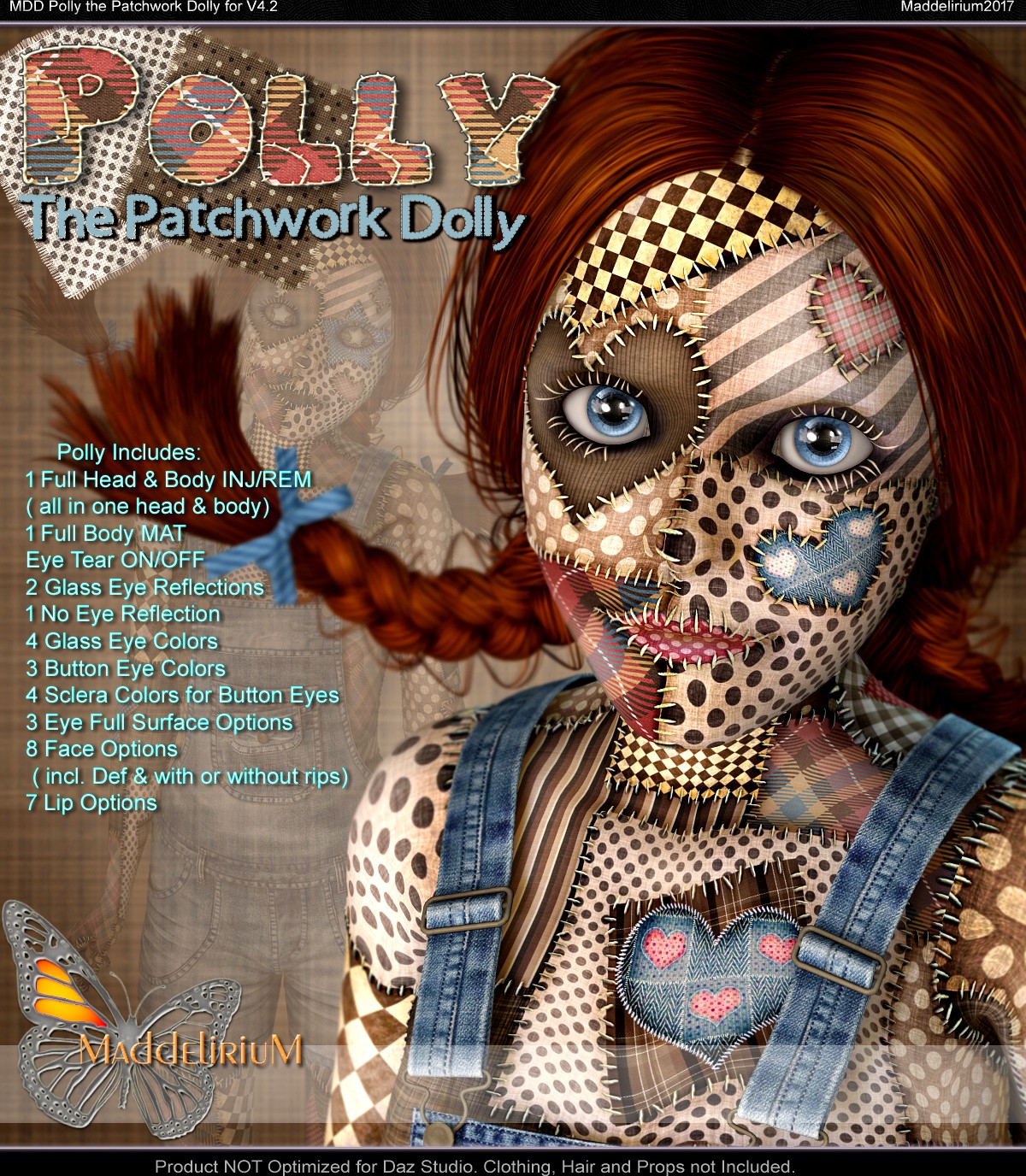MDD Polly the Patchwork Dolly for V4.2