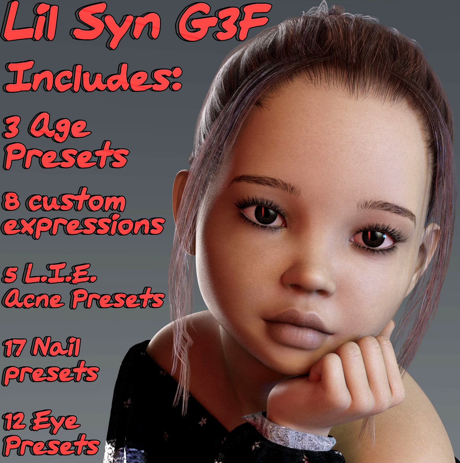 Lil Syn for G3F
