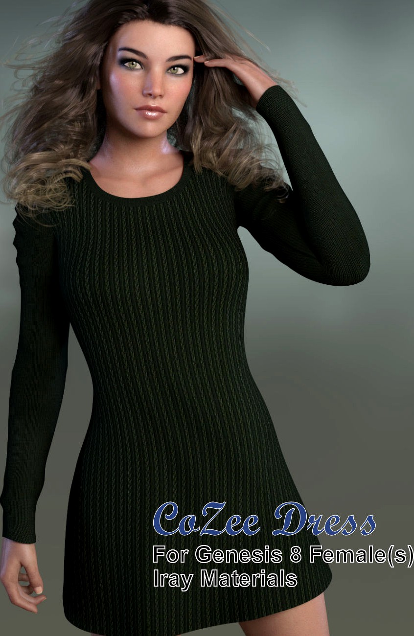 CoZee Dress for Genesis 8 Female(s)