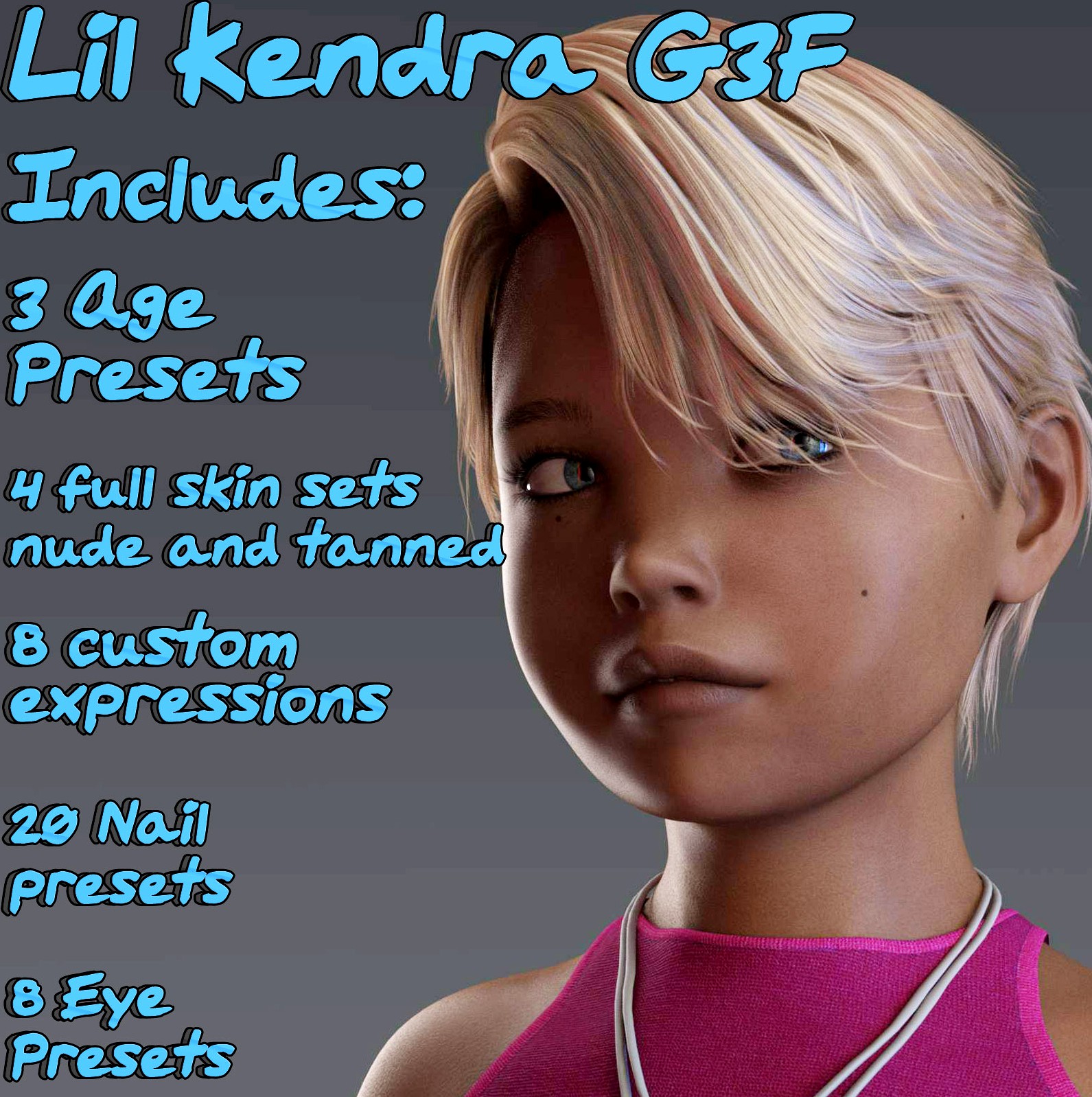 Lil Kendra for G3F
