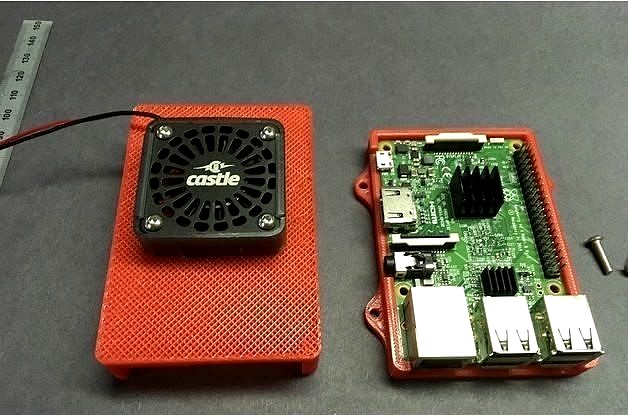 Raspberry Pi 3 Fan Case | 3D