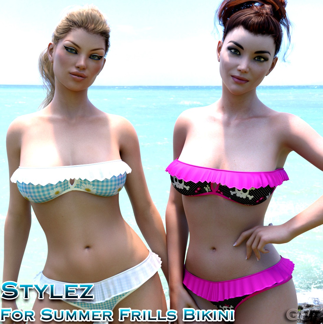 Stylez For Summer Frills Bikini