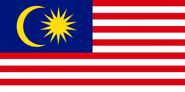 Malaysia flag 3D Model