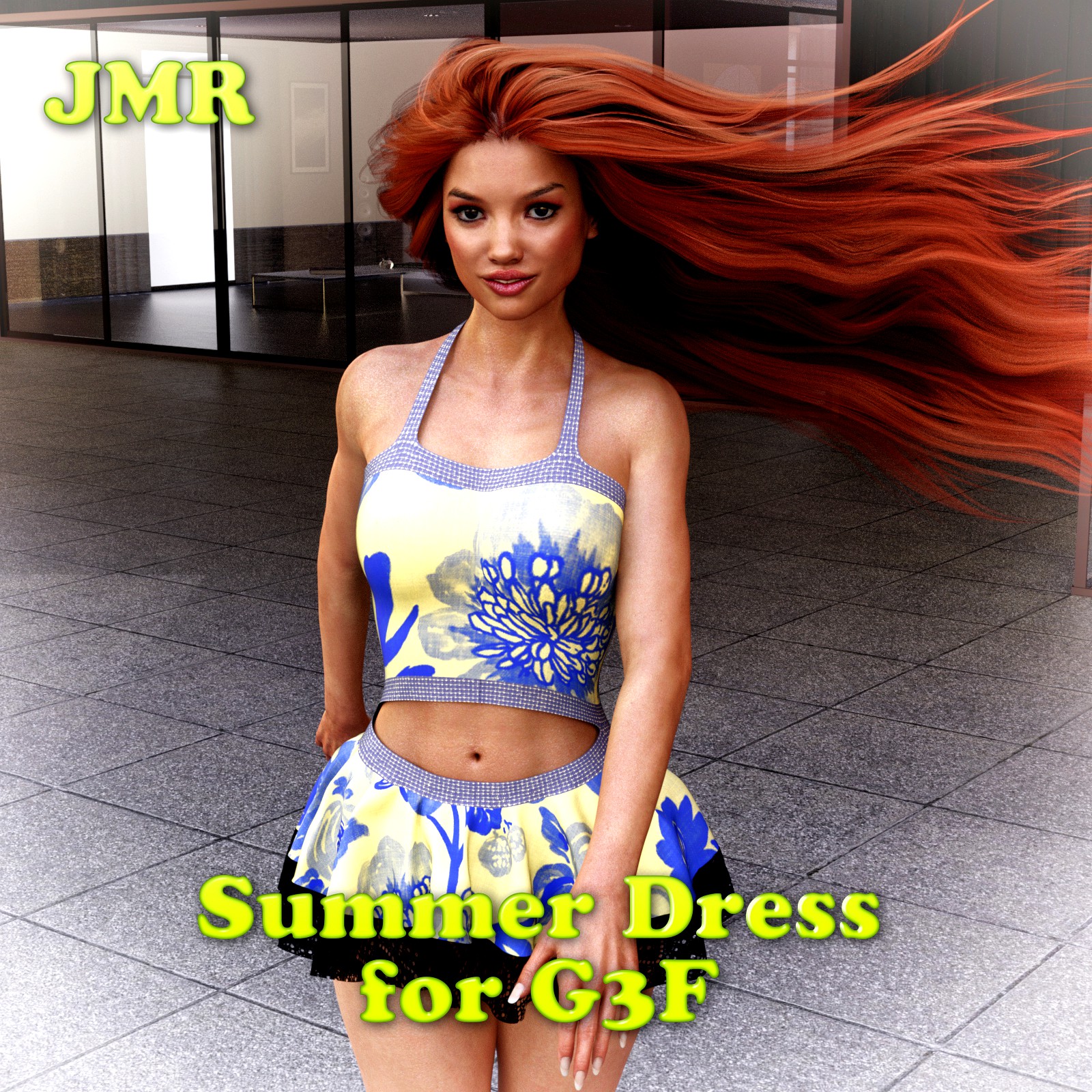 JMR Summer Dress for G3F