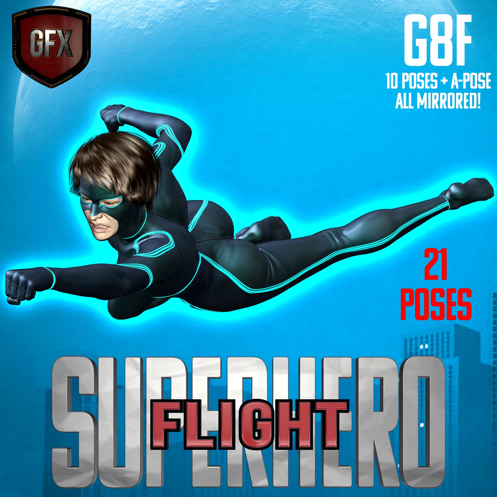 SuperHero Flight for G8F Volume 1