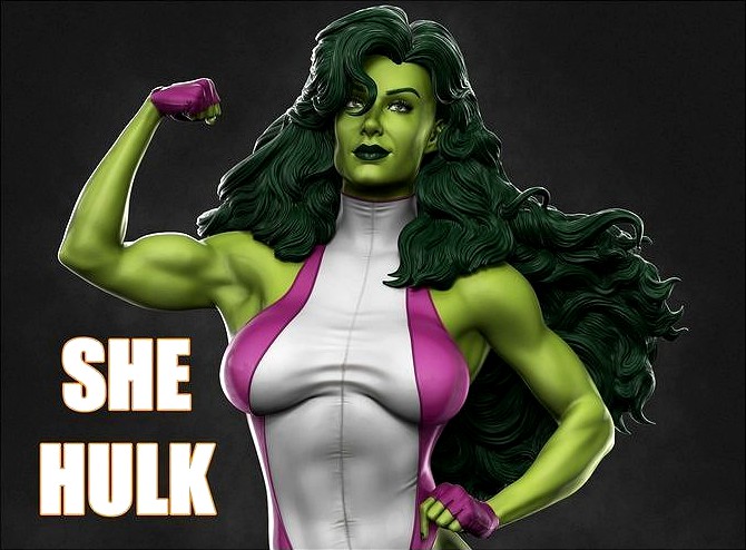 She Hulk 3D Model | 3D