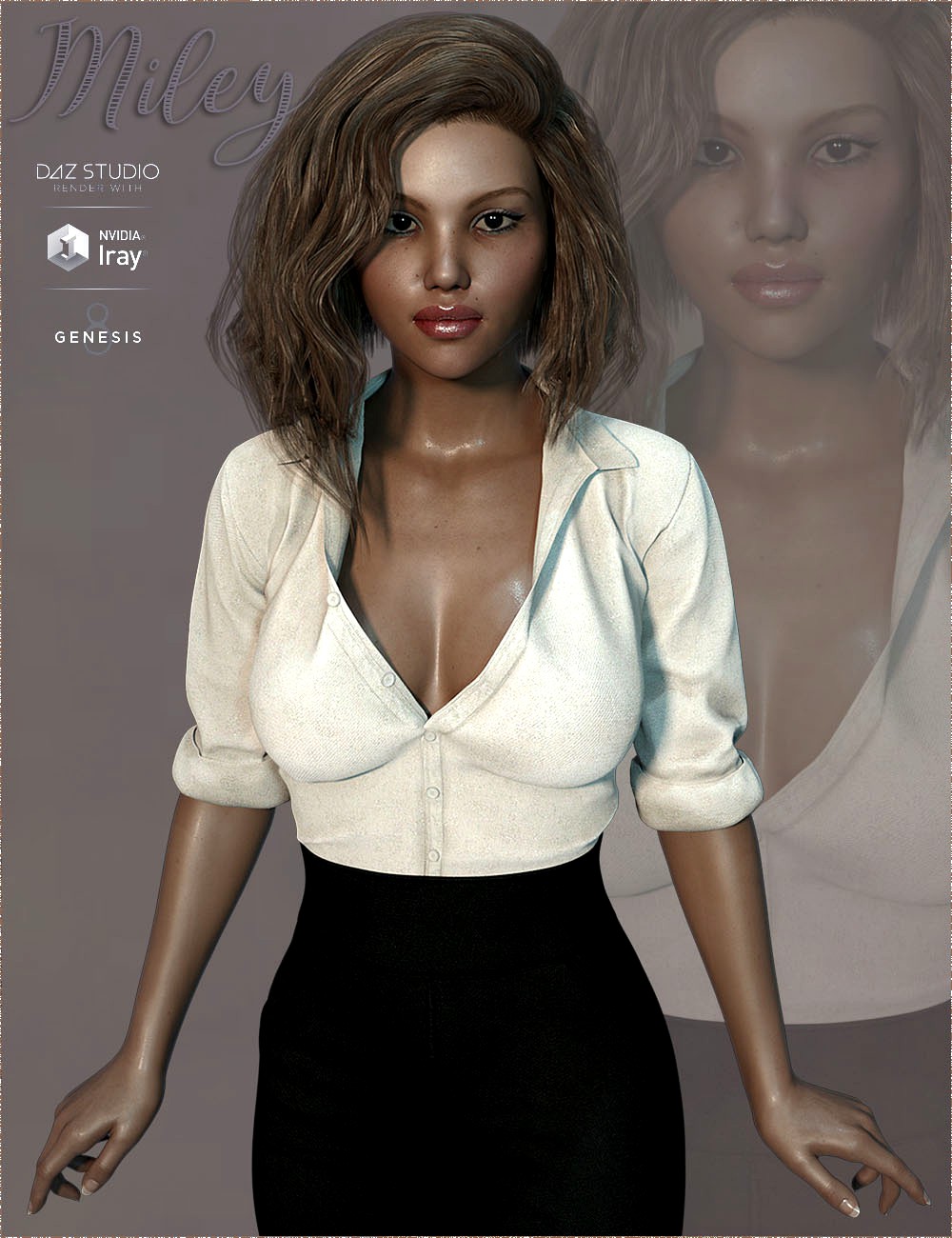 TDT-Miley for Genesis 8 Female