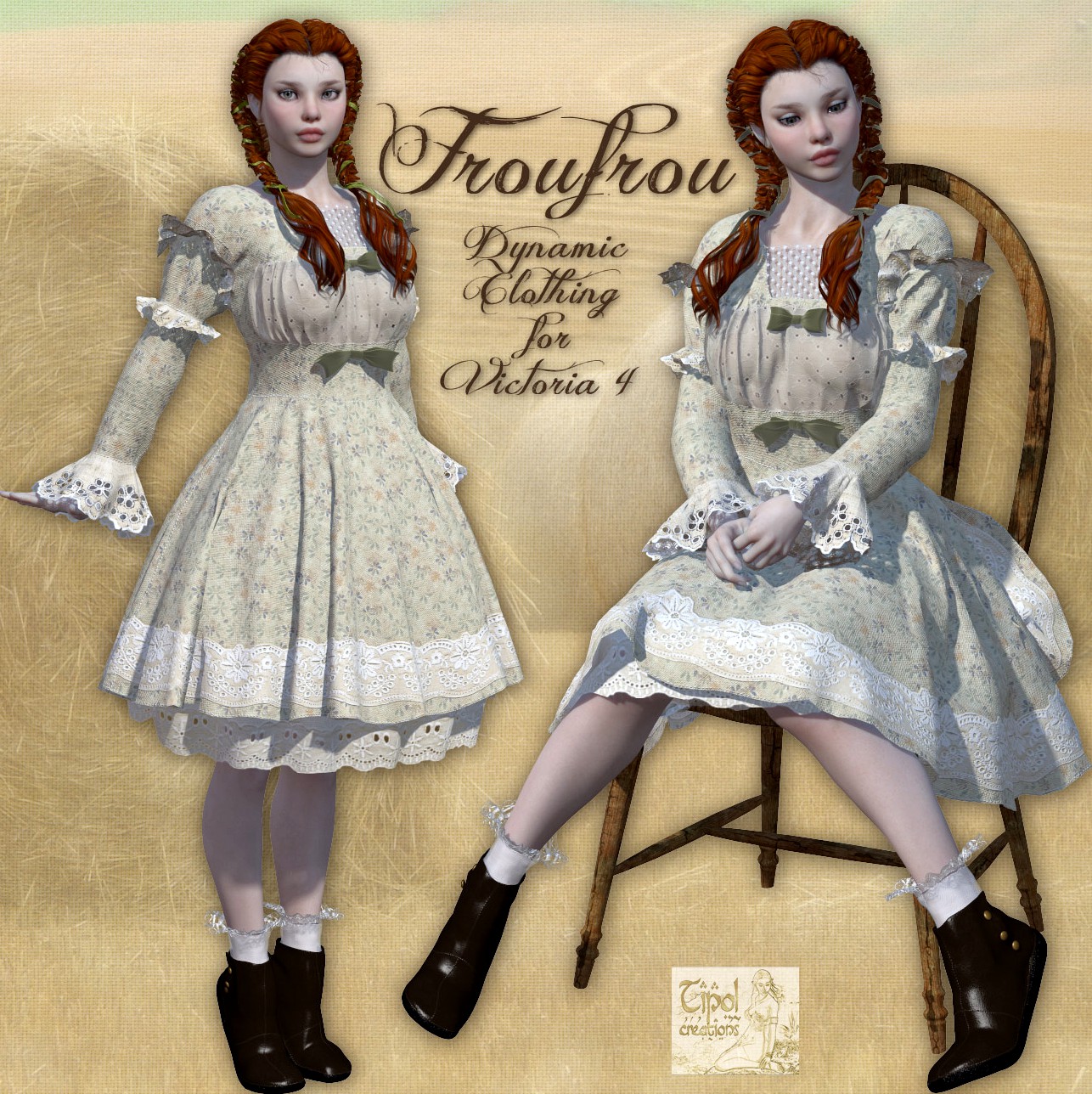 Froufrou_Dynamic Clothing for Victoria 4