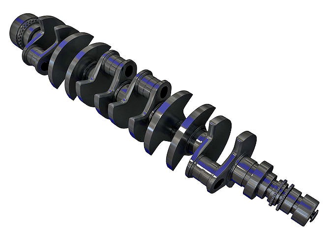 V12 Crankshaft