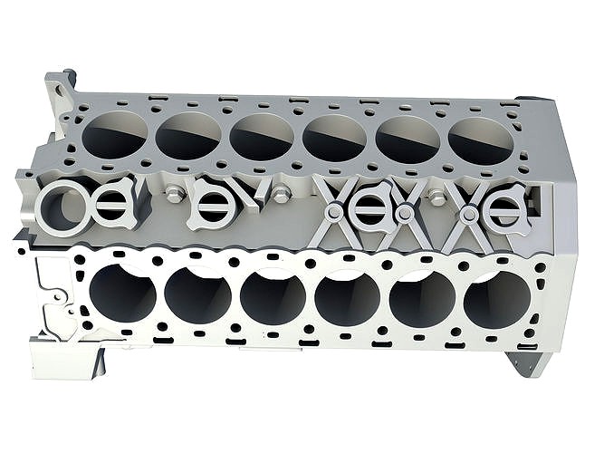 V12 Engine Block