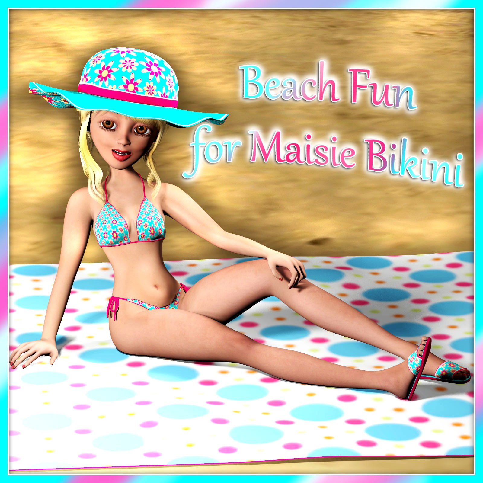 Beach Fun for Maisie Bikini