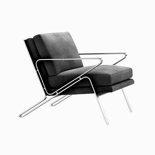 Bernhard antoni chair 3d model