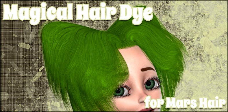 Magical Hair Dye for Mars Hair