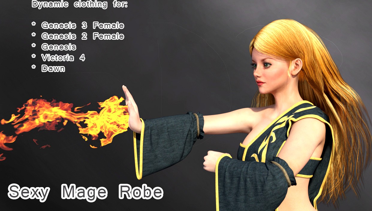 Sexy Mage Robe