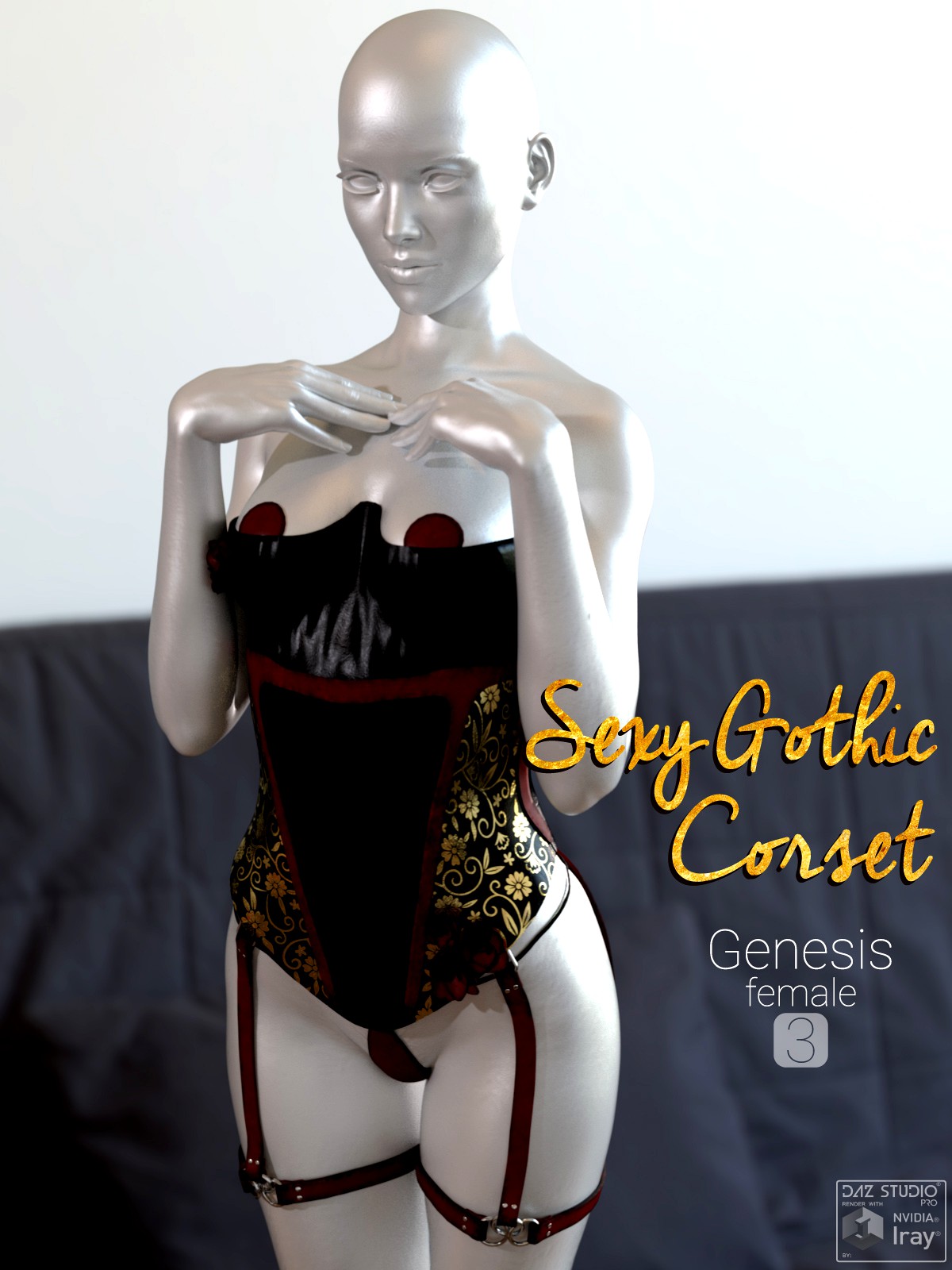 Sexy Gothic Corset for G3