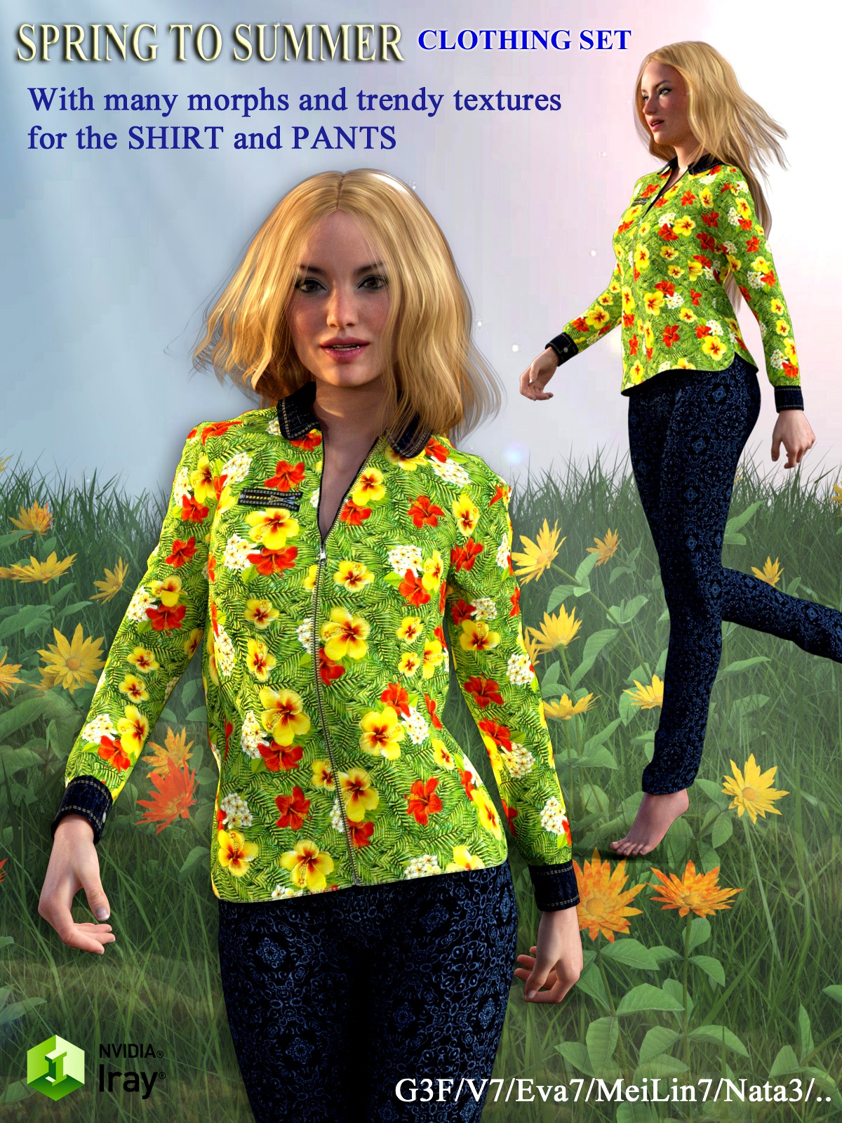 SPRING TO SUMMER- Clothing Set