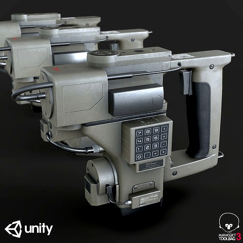 Motion Tracker PBR Specular Mobile LOD Sci-Fi