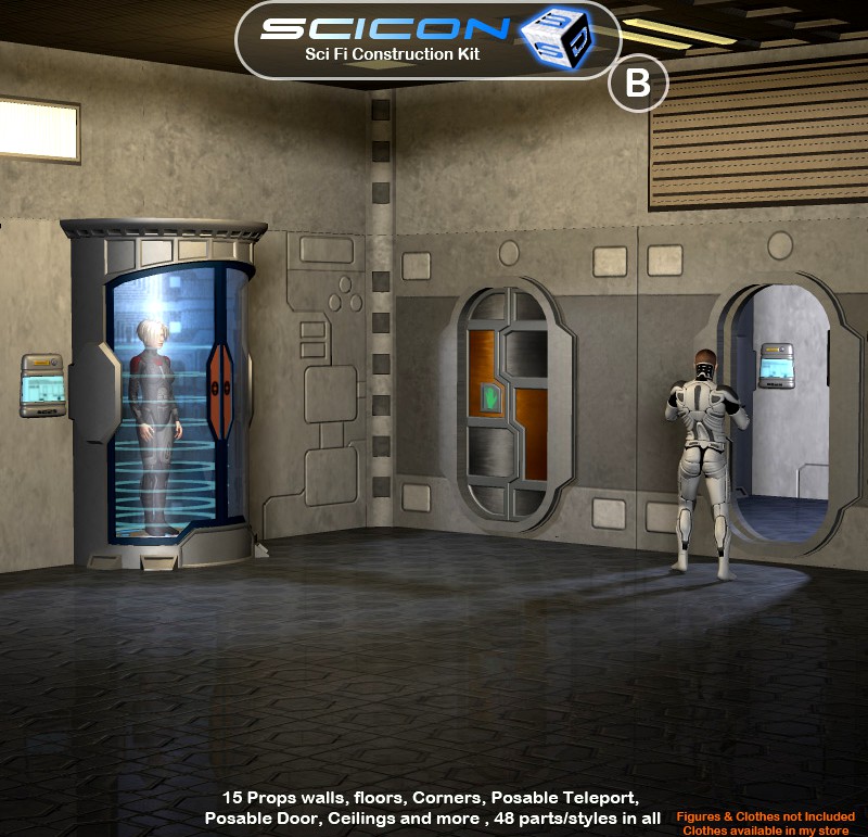 Scicon SciFi Constructor Set B