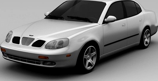 Daewoo Leganza 2001 3D Model