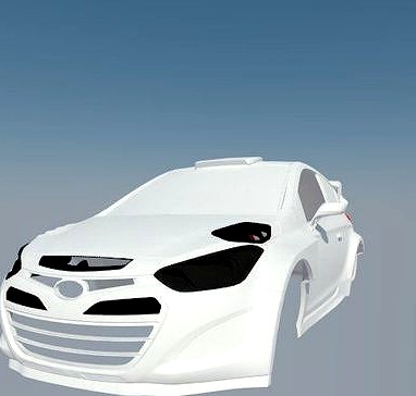 Hyunday i20 WRC | 3D