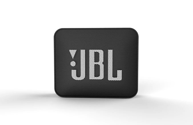JBL GO2 BLACK SPEAKER -customizable speaker 3d model | 3D